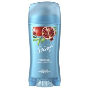 Secret Fresh Collection Invisible Solid Antiperspirant and Deodorant Pomegranate - 2.6 oz
