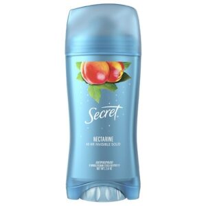 Secret Fresh Invisible Solid Antiperspirant and Deodorant Nectarine - 2.6 oz