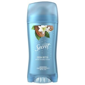 Secret Invisible Solid Antiperspirant and Deodorant Cocoa Butter - 2.6 oz