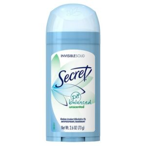 Secret Invisible Solid Women's Antiperspirant & Deodorant Unscented - 2.6 oz