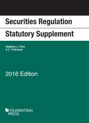 Securities Regulation-Stat. Supplement 2017