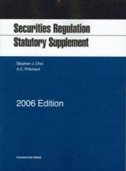 Securities Regulations-Statutory Supplement