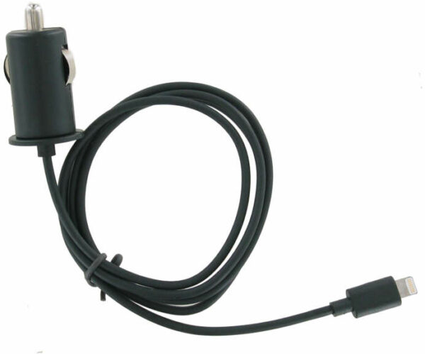 SellNet Apple Approved Car Charger for Apple iPhone 6, iPhone 6 Plus, iPhone 5/5S, iPad Mini (5V 2A) - Black