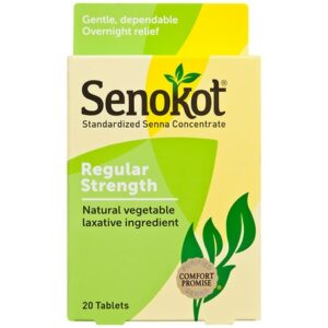 Senokot Regular Strength, Standardized Senna Concentrate Tablets - 20.0 ea