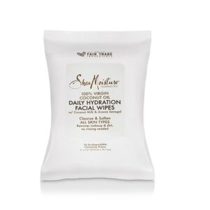 SheaMoisture 100% Virgin Coconut Oil Daily Hydration Facial Wipes - 30.0 ea