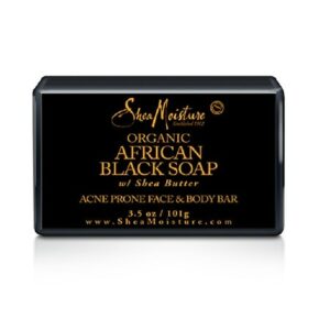 SheaMoisture African Black Soap Facial Bar Soap - 3.5 OZ