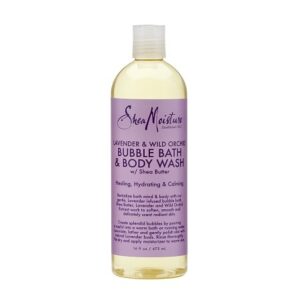 SheaMoisture Bubble Bath & Body Wash Lavender and Wild Orchid - 16.0 Ounces