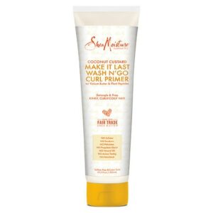 SheaMoisture Coconut Custard Make It Last Wash N Go Curl Primer - 10.3 fl oz