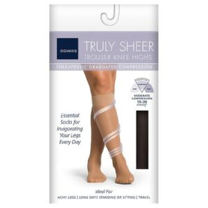 Sigvaris Truly Sheer Trouser Knee Highs - 1.0 ea