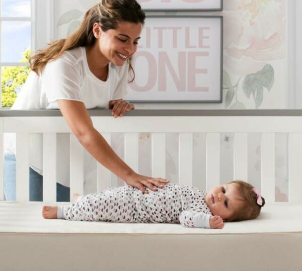 Simmons Kids BeautySleep Naturally Sleepy Nights Crib/Toddler Mattress