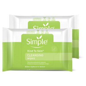 Simple Facial Wipes - 25.0 ea x 2 pack