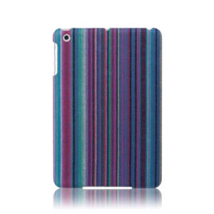 Simplism Japan Fabric Cover Set for Apple iPad Mini (Multi Stripe) - TR-FCIPDM12-MS/EN