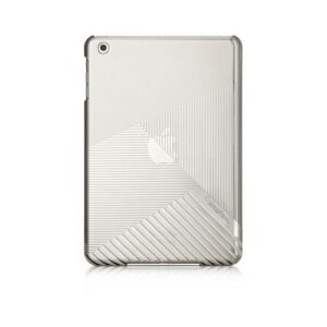 Simplism Japan Floating Pattern Cover Set for Apple iPad mini (Mirror Stripe) - TR-PCIPDM12-MS/EN