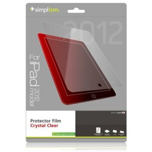 Simplism Japan Protector Film for Apple iPad 3 (Crystal Clear) - TR-PFIPD12-CC/EN