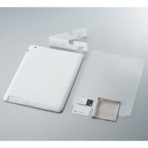 Simplism Japan Silicone Case Set for Apple iPad 2 - (White) - TR-SCSIPD2-WT/EN