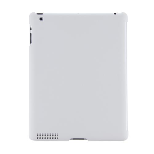 Simplism Japan Smart Back Cover for Apple iPad 3 (Rubber White) - TR-SBCIPD12-RW/EN