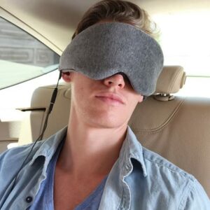 Sleep Headphones Eye Mask- Grey