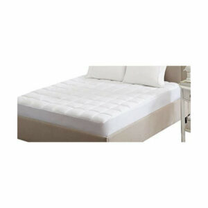 Sleep Philosophy King 3 M Microfiber Mattress Pad w/ White Finish BASI