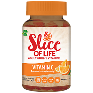 Slice of Life Vitamin C for Adults - Orange (60 Gummies)
