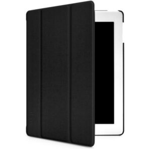 Slim Folio Cover for Apple iPad 3, iPad 2, iPad 1 - Black