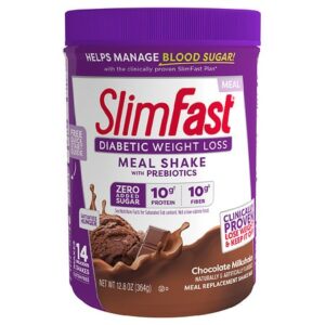 SlimFast Diabetic Weight Loss Shake Mix - 12.8 oz