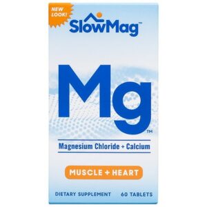 SlowMag Muscle & Heart Tablets, Magnesium Chloride and Calcium - 60.0 ea