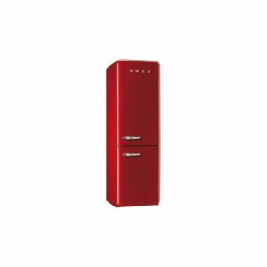 Smeg FAB32URN 24 Inch Wide 11.7 Cu. Ft. Retro Refrigerator with Bottom Freezer - Right Hinge Red Refrigeration Appliances Full Size Refrigerators