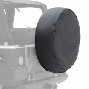 Smittybilt 27-29" Spare Tire Cover, Black Vinyl - 772901