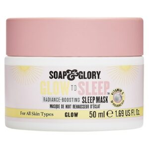 Soap & Glory Glow to Sleep Vitamin C Radiance-Boosting Sleep Mask - 1.69 fl oz