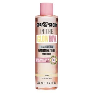 Soap & Glory In the Glow How Vitamin C 5% Glycolic Acid Exfoliating Tonic - 6.7 fl oz