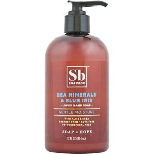 SoapBox Hand Soap Sea Minerals & Blue Iris - 12.0 Fl Oz