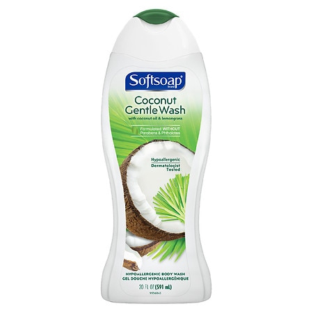 Softsoap Gentle Body Wash Coconut Oil & Lemongrass Coconut Oil & Lemongrass - 20.0 oz