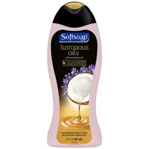 Softsoap Moisturizing Body Wash Luminous Oils Coconut Oil & Lavender - 20.0 fl oz