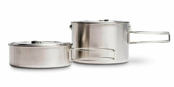 Solo Stove Stainless Steel 2 Pot Set