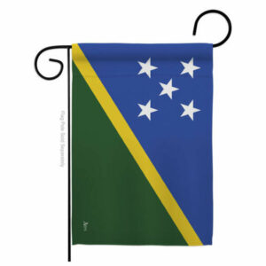 Solomon Islands of the World Nationality Garden Flag