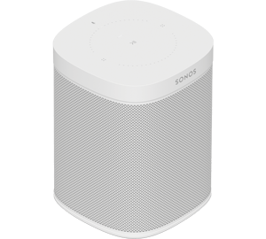 Sonos One Smart Speaker (Gen 2) - Wireless Speaker - Google Assistant & Amazon Alexa Voice Control - AirPlay Compatible - White - Sonos