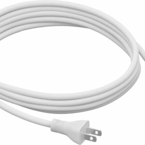 Sonos White Long Power Cable For Play:5, Beam, & Amp