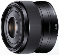 Sony 35mm f/1.8 Prime Camera Lens