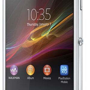 Sony Xperia Z 16GB Unlocked GSM Android Cellphone (White/Silver) - PSR300321