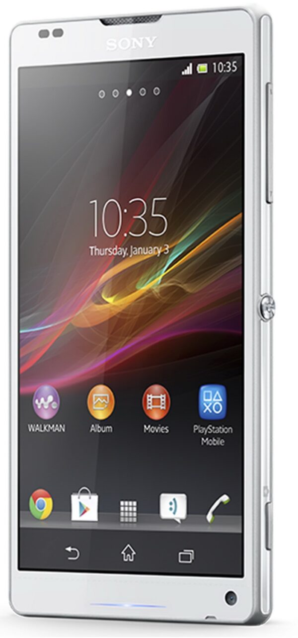 Sony Xperia Z 16GB Unlocked GSM Android Cellphone (White/Silver) - PSR300321