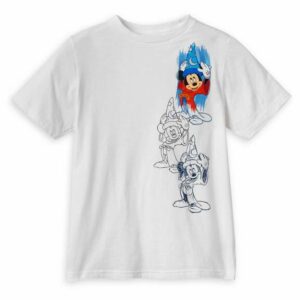 Sorcerer Mickey Mouse T-Shirt for Kids Fantasia Disney Ink & Paint