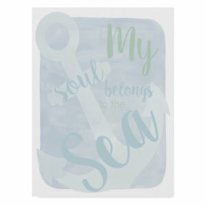 "Soul Sea" by Erin Clark, Canvas Art, 19"x14"
