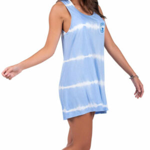 Southern Shirt Women's Tank Tops Placid - Placid Blue Dye Vitamin Sea Logo Sleeveless Tunic - Women
