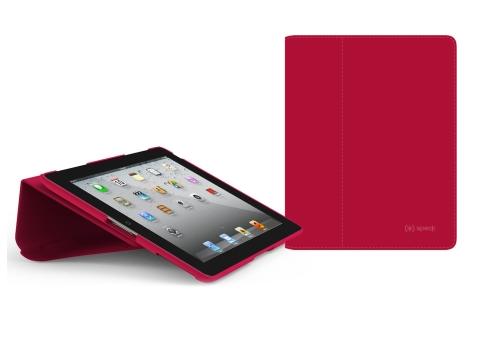 Speck FitFolio Cover Case for Apple New iPad 3 - Pomodoro Vegan Leather