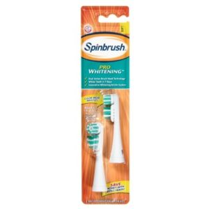 SpinBrush by Arm & Hammer Pro Whitening Soft Replacement Brush Heads - 2.0 ea x 2 pack