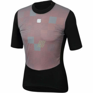 Sportful Fiandre Thermal Layer Short Sleeve - XS - Black
