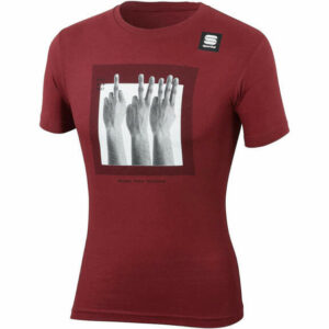 Sportful Fingers Tee - XXL - Dark Red