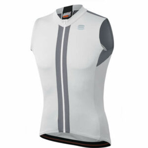 Sportful Strike Sleeveless Jersey - XXL - White-Black