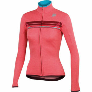 Sportful Womens Allure Thermal Jersey - XL - Cherry Melange