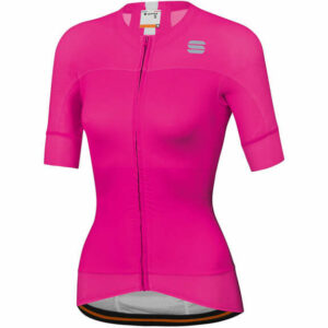 Sportful Women's Bodyfit EVO Jersey - XXL - Bubble Gum-White